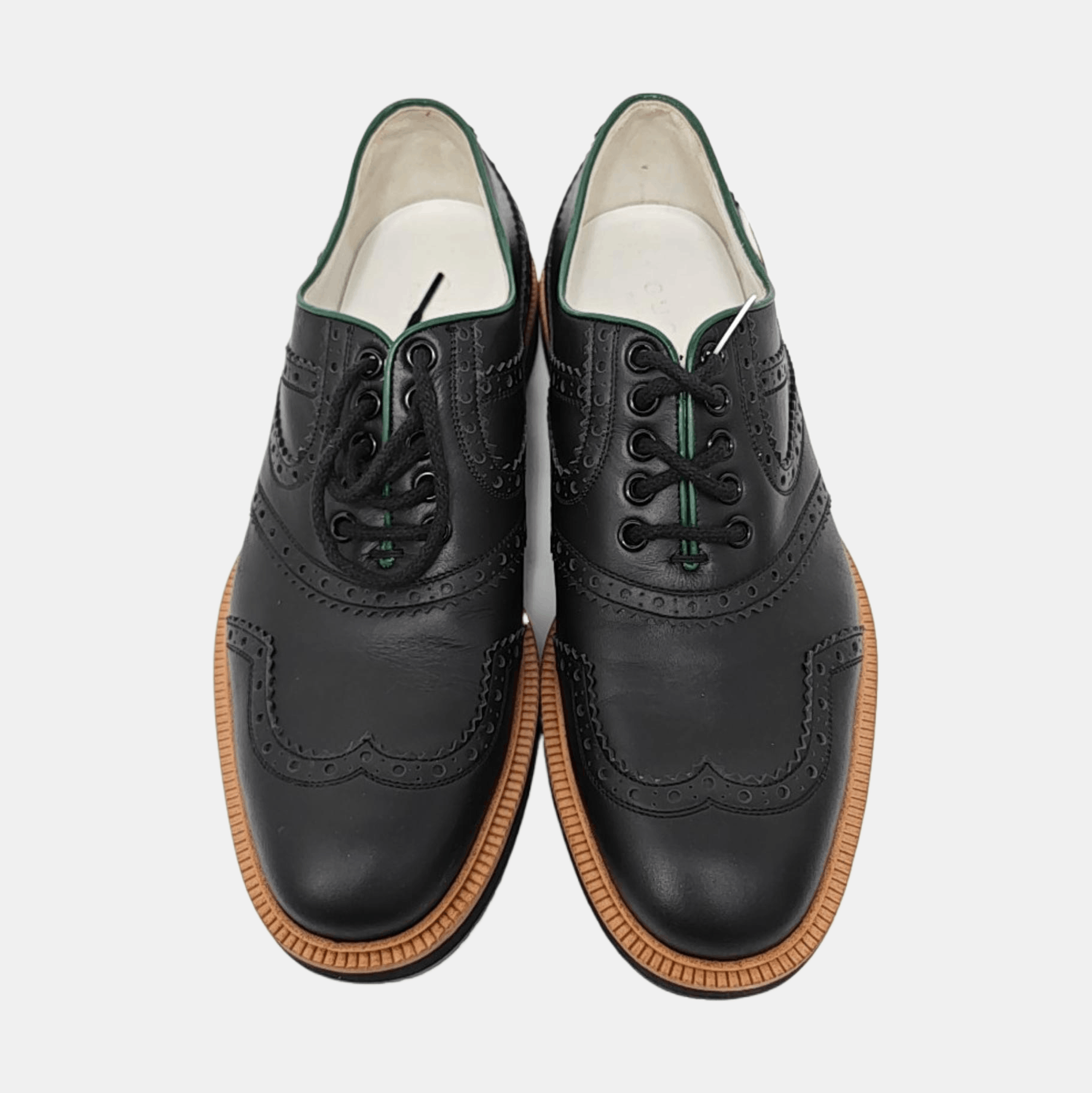Gucci Gucci Leather Wingtip Wingtip Brogue Shoes 8 Size US 9 / EU 42 - 3 Thumbnail