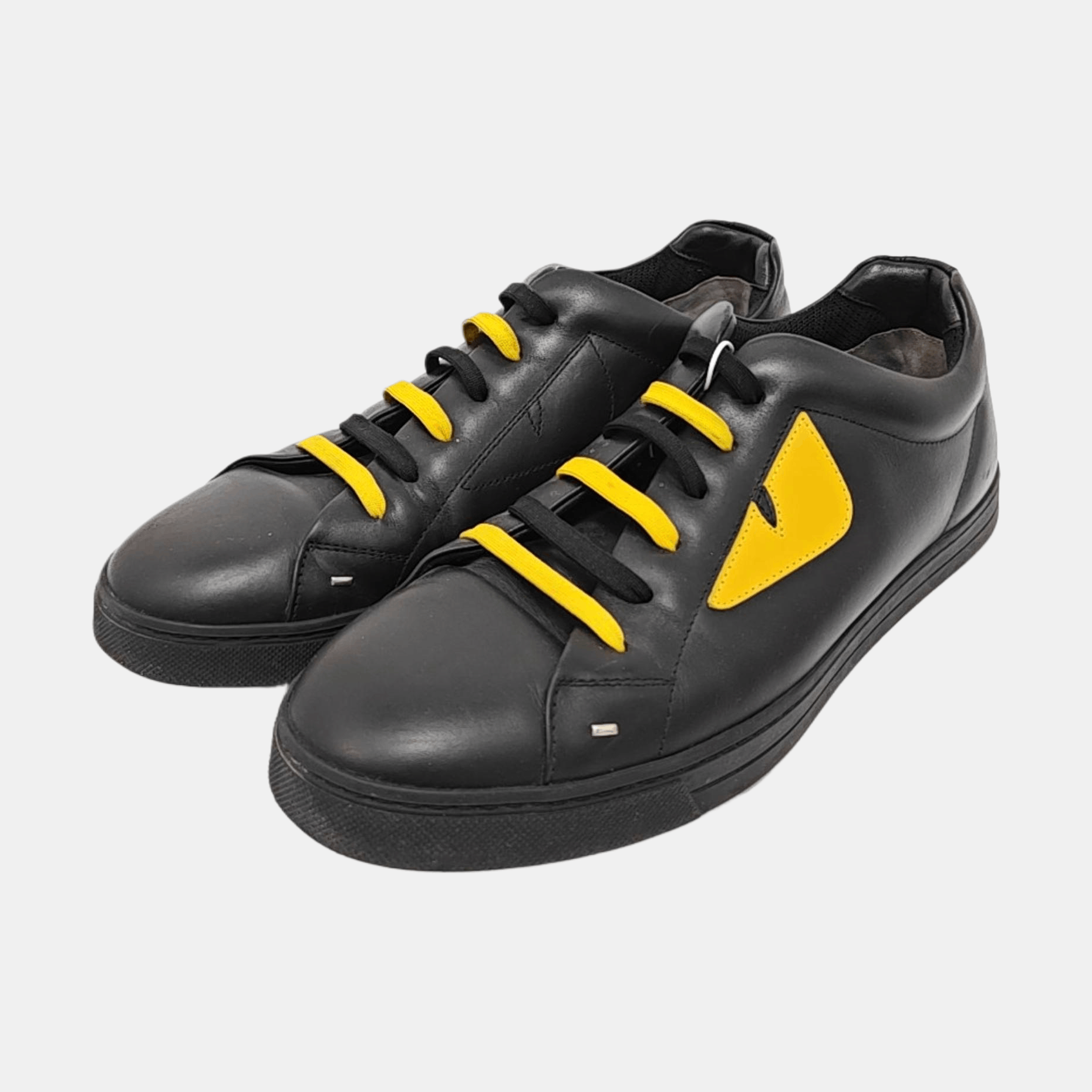 Fendi Fendi Leather Bag Bugs Low-Top Sneakers 41 Size US 8 / EU 41 - 2 Thumbnail