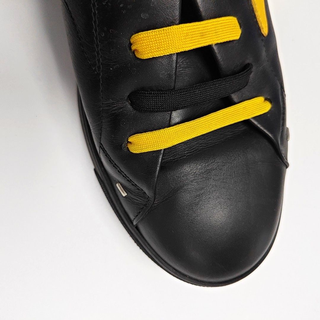 Fendi Fendi Leather Bag Bugs Low-Top Sneakers 41 Size US 8 / EU 41 - 7 Thumbnail