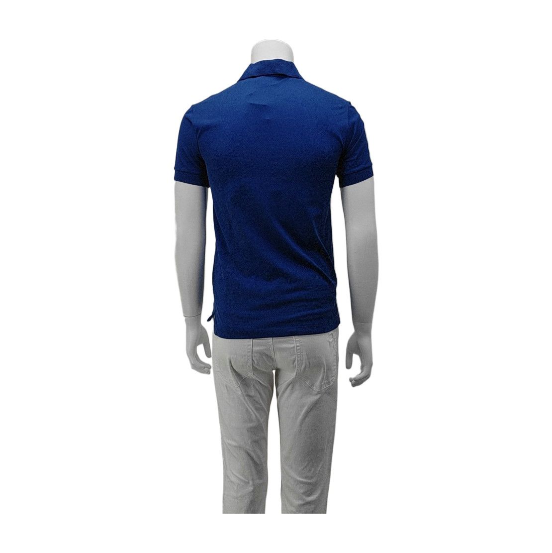 Burberry Burberry Blue Silk Blend Polo Size XS Size US XS / EU 42 / 0 - 2 Thumbnail