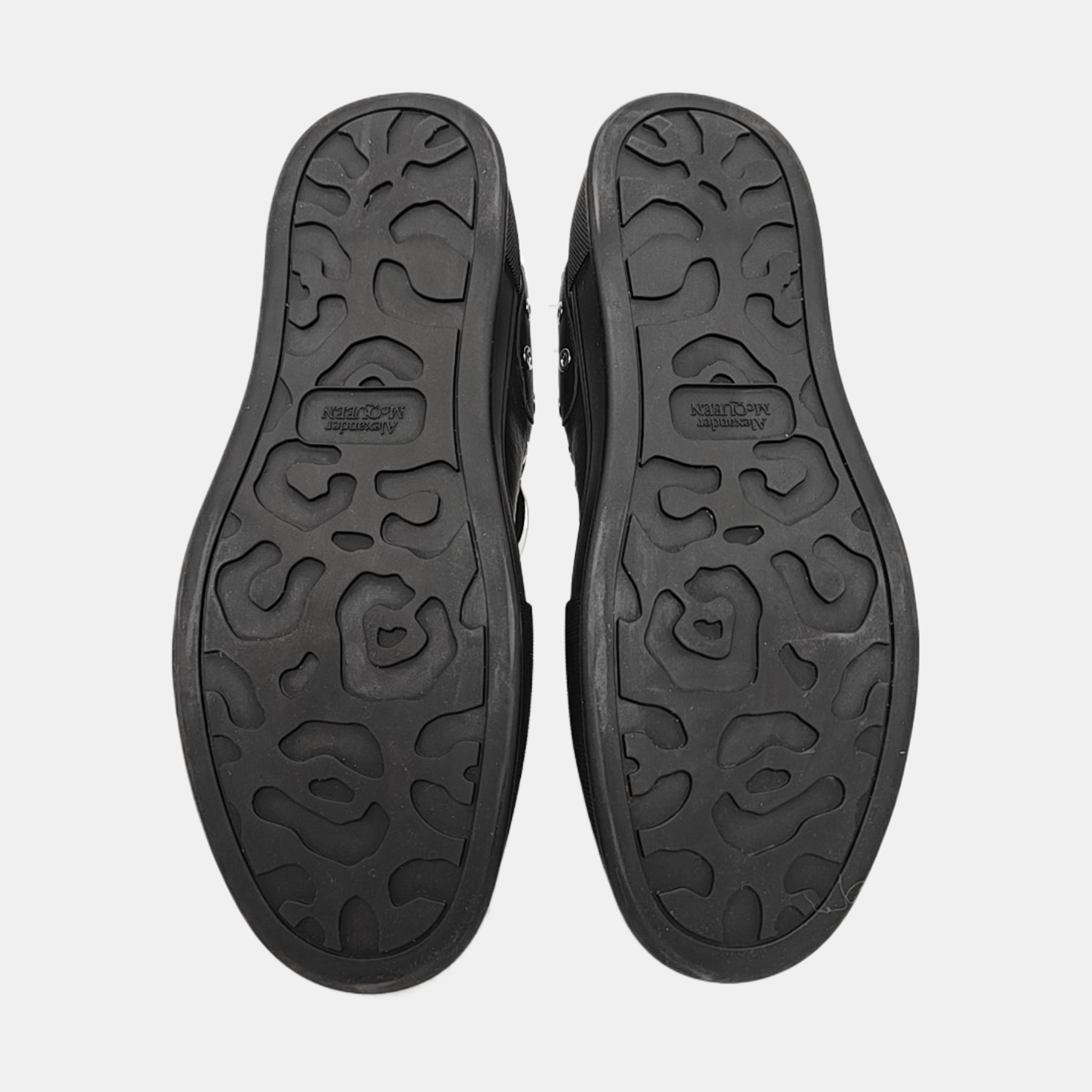 Alexander McQueen Alexander McQueen Black Leather Low-Top Sneakers 43 Size US 10 / EU 43 - 5 Thumbnail