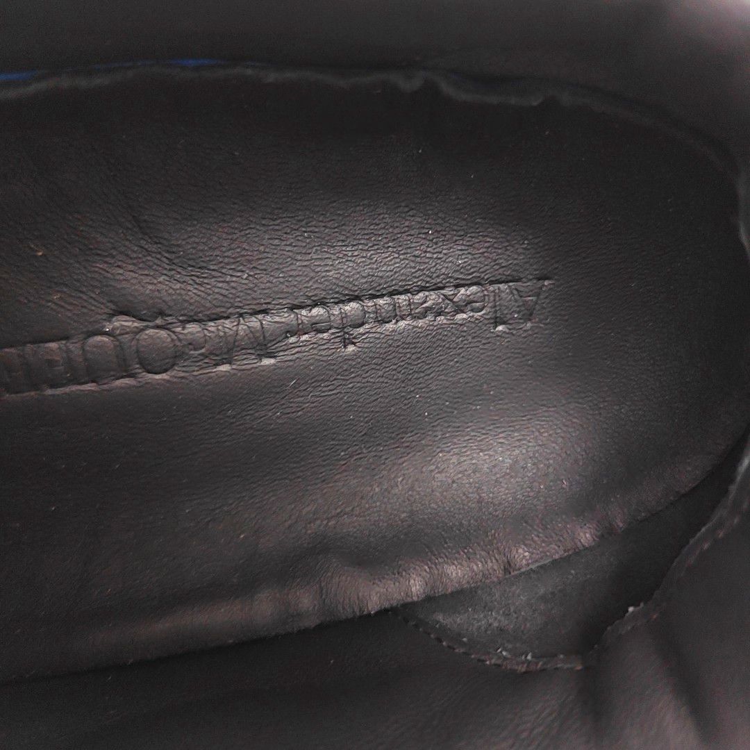 Alexander McQueen Alexander McQueen Black Leather Low-Top Sneakers 43 Size US 10 / EU 43 - 8 Thumbnail