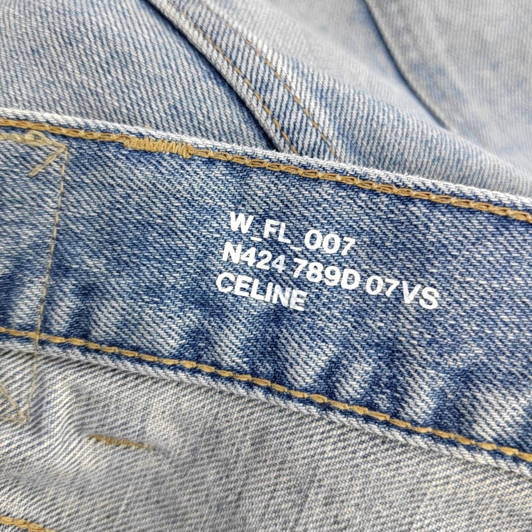 Celine Celine Light Wash Denim Jeans Size 32 Size US 32 / EU 48 - 7 Thumbnail