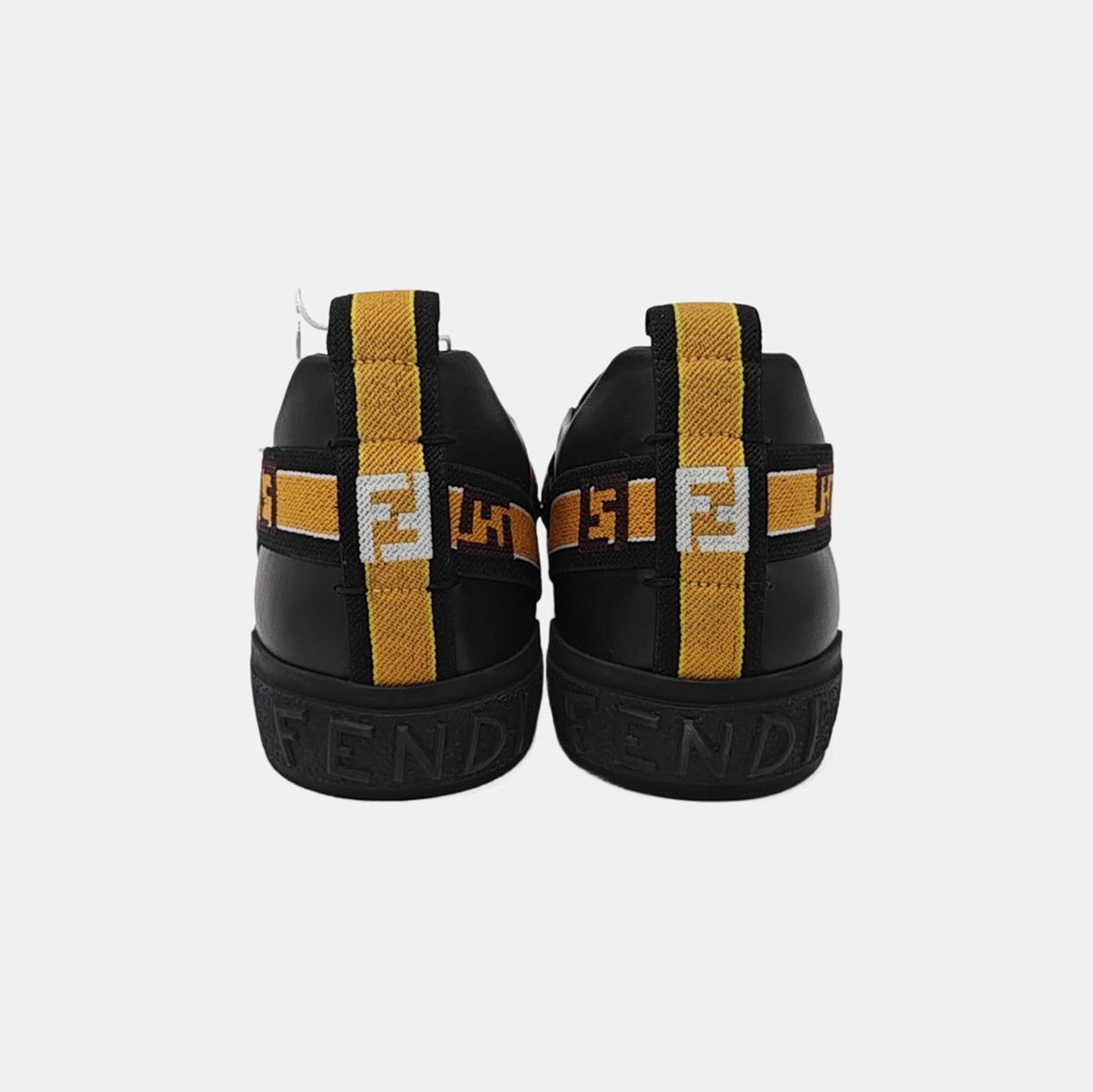 Fendi Fendi FF Strap Leather Low-Top Sneakers 41.5 Size US 8.5 / EU 41-42 - 4 Thumbnail
