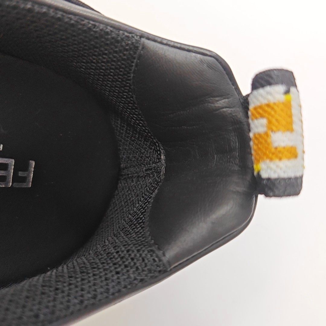 Fendi Fendi FF Strap Leather Low-Top Sneakers 41.5 Size US 8.5 / EU 41-42 - 8 Thumbnail