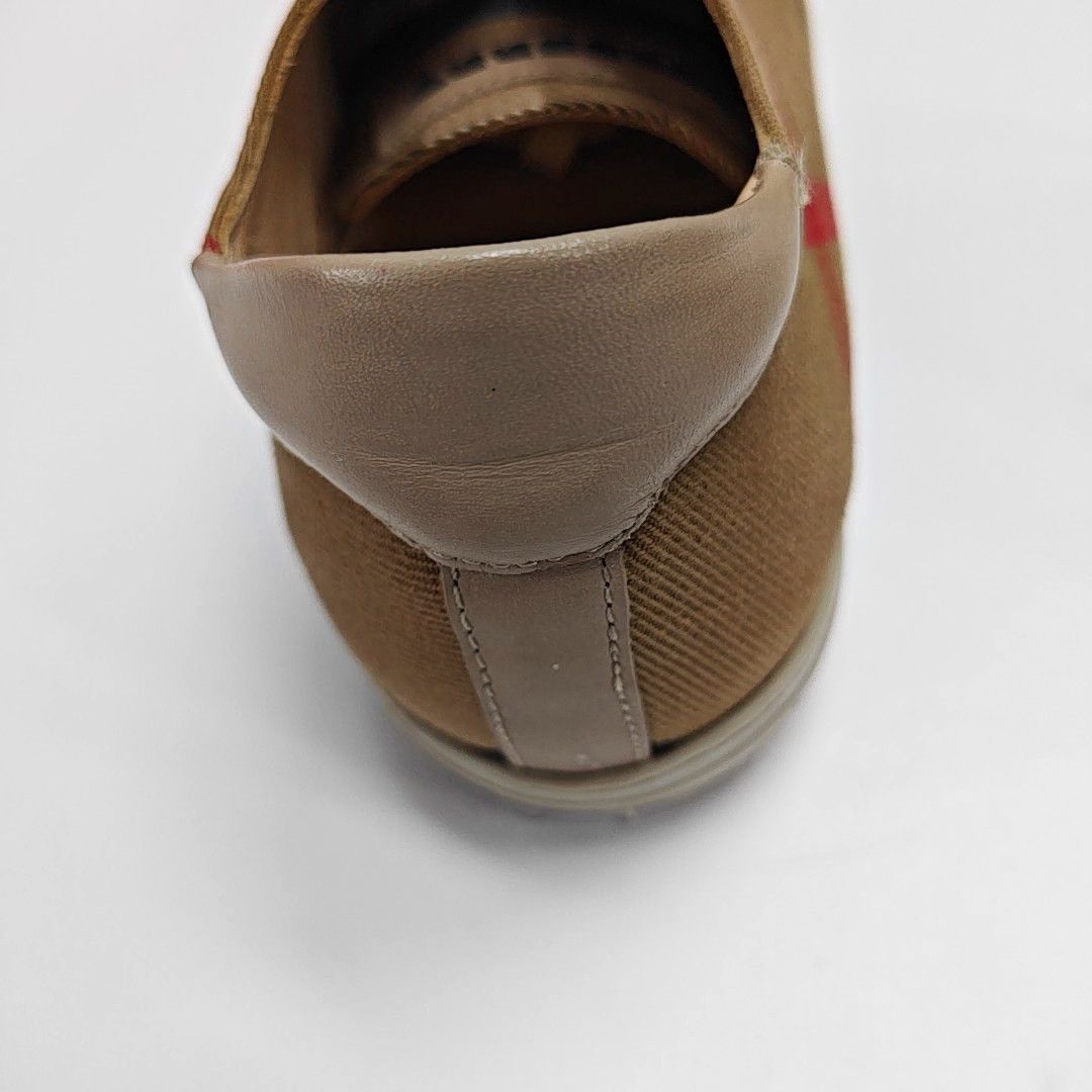 Burberry Burberry Check Canvas Low-Top Sneakers EU 39.5 Size US 6.5 / EU 39-40 - 10 Thumbnail