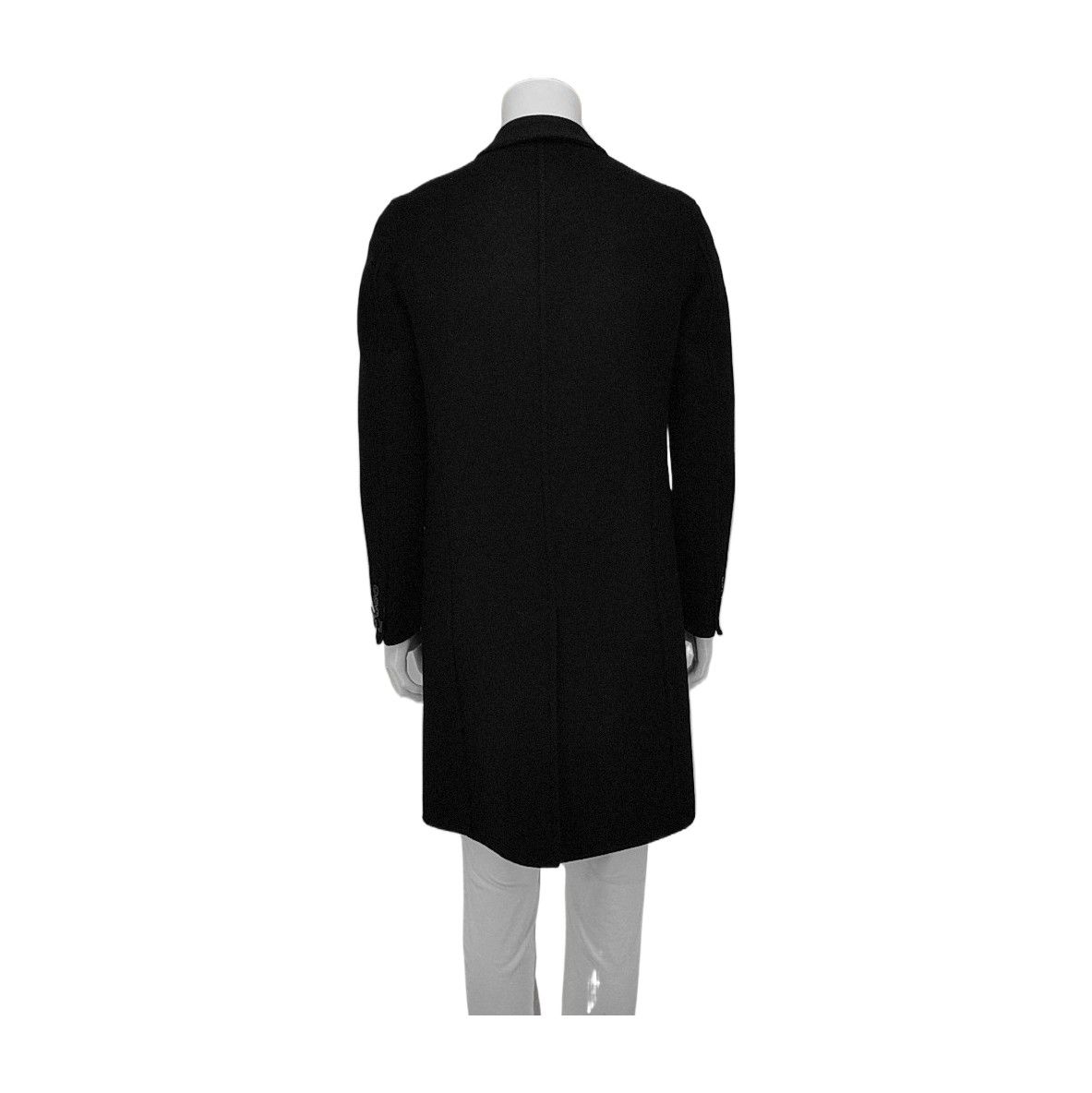 Burberry Burberry Black Wool Overcoat EU 48 Size US M / EU 48-50 / 2 - 2 Thumbnail
