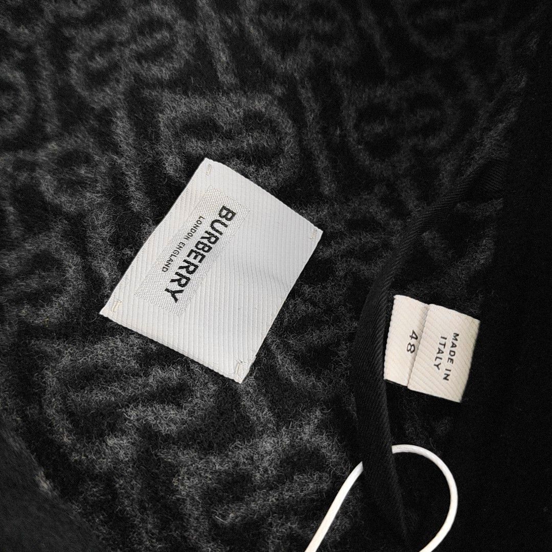 Burberry Burberry Black Wool Overcoat EU 48 Size US M / EU 48-50 / 2 - 6 Thumbnail