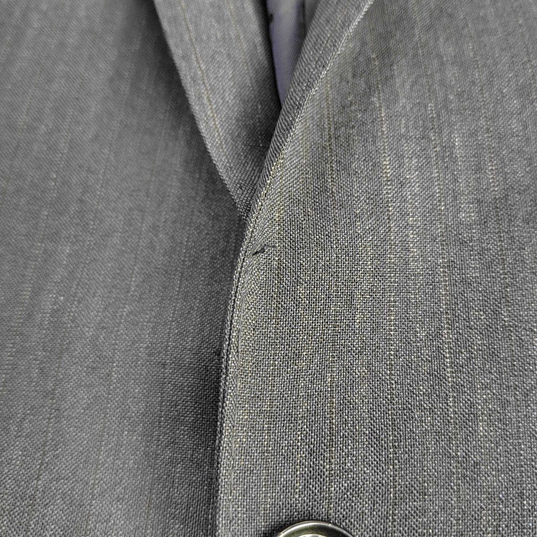 Burberry Burberry Pinstripe Wool Blazer 36R Size 36R - 5 Thumbnail