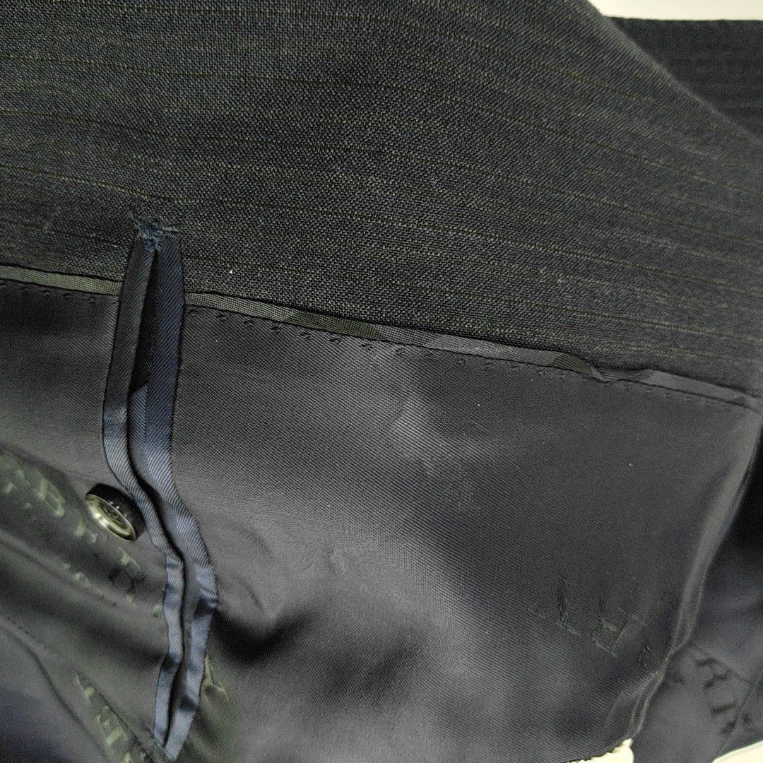 Burberry Burberry Pinstripe Wool Blazer 36R Size 36R - 6 Thumbnail