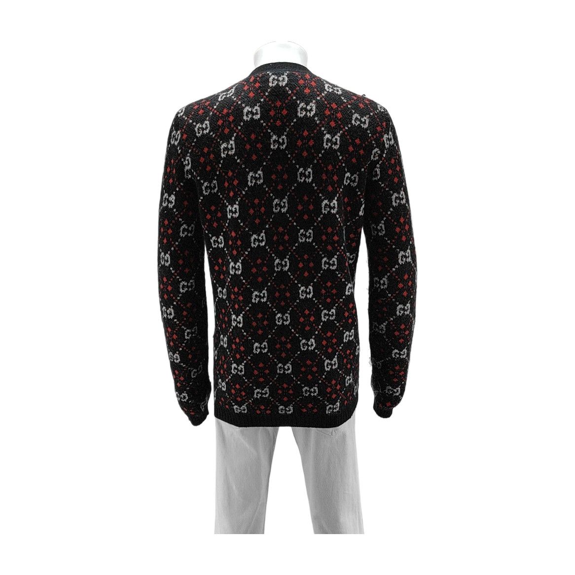Gucci Gucci GG Diamond Alpaca Wool Cardigan S Size US S / EU 44-46 / 1 - 2 Thumbnail