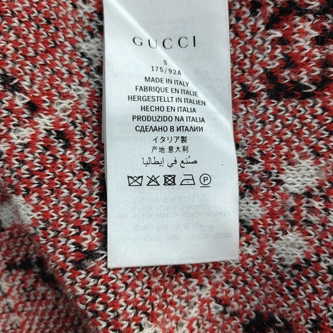 Gucci Gucci GG Diamond Alpaca Wool Cardigan S Size US S / EU 44-46 / 1 - 4 Thumbnail