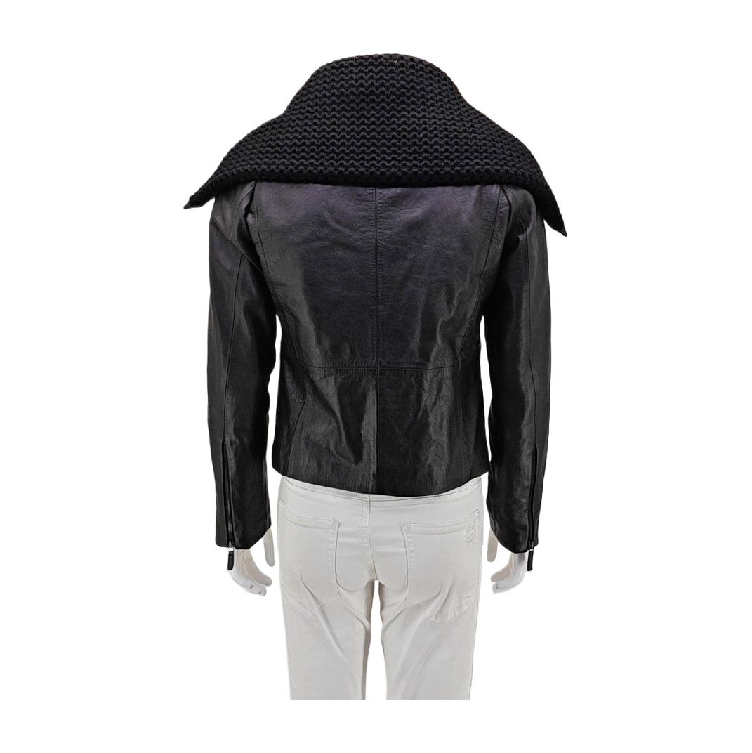 Emporio Armani Emporio Armani Bovine Leather Jacket Size 50 Size US M / EU 48-50 / 2 - 2 Thumbnail