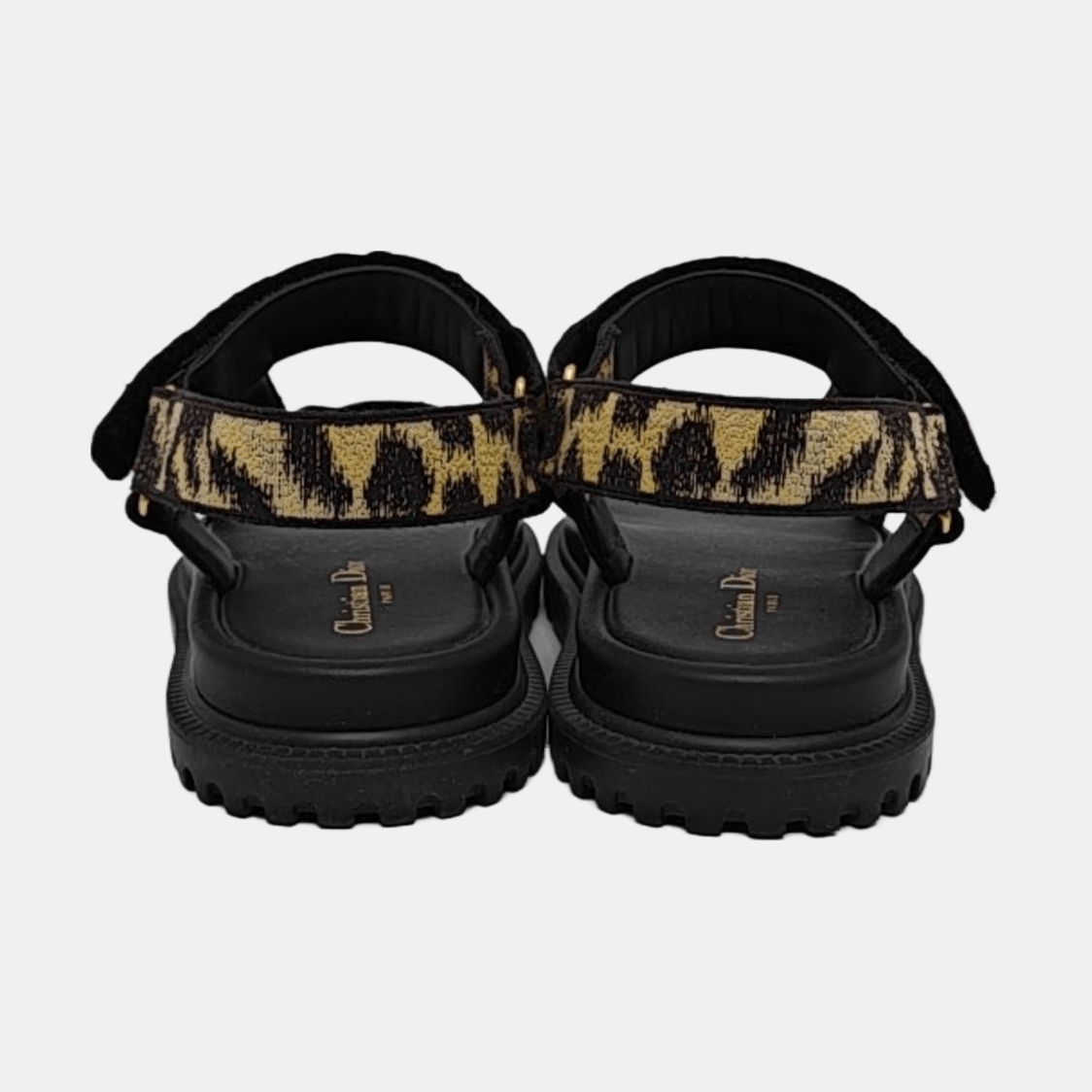 Dior Dior Oblique Fabric Strappy Sandals Size 40 Size US 7 / EU 40 - 4 Thumbnail