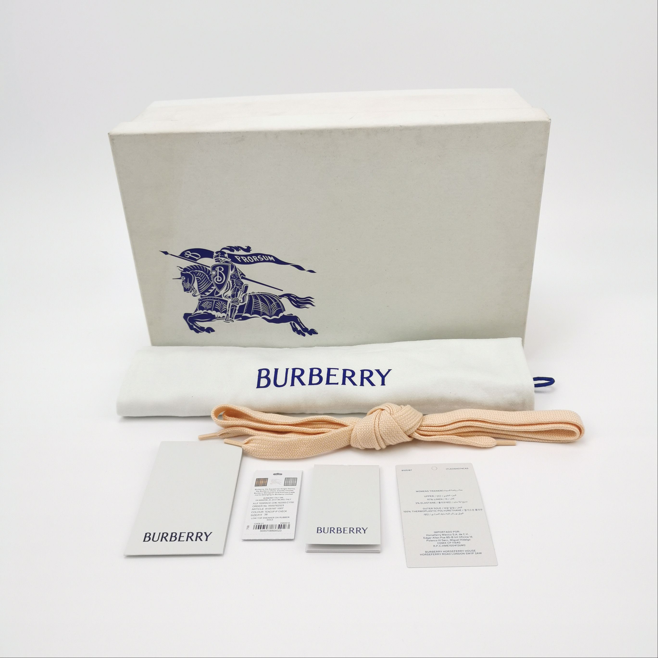 Burberry Burberry Women 8 Lowtop Sneakers Size US 8 / IT 38 - 4 Thumbnail