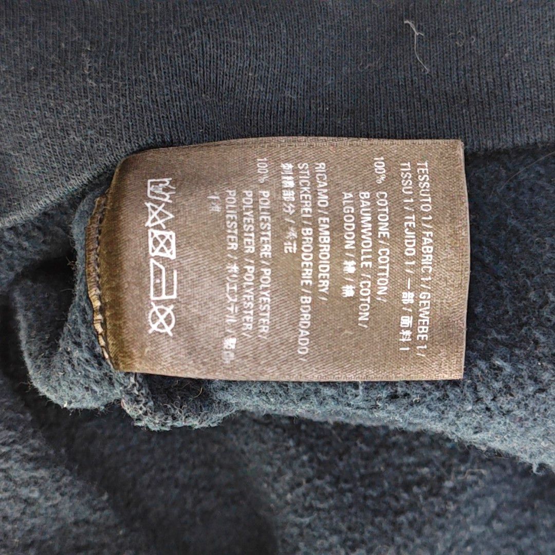 Balenciaga Balenciaga Logo Embroidered Cotton Hoodie Size L Size US L / EU 52-54 / 3 - 3 Thumbnail