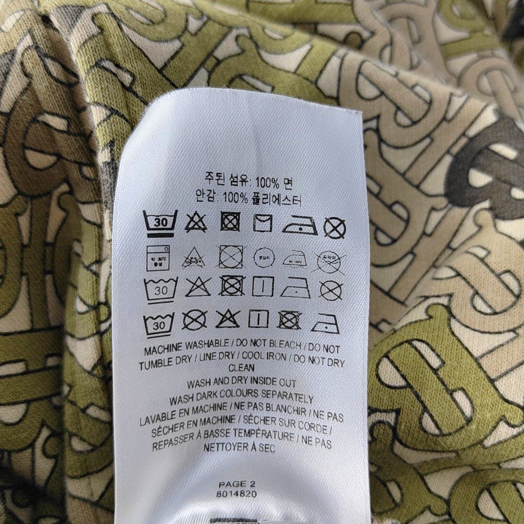 Burberry Burberry Monogram Print Cotton Shorts Size M Size US 32 / EU 48 - 4 Thumbnail