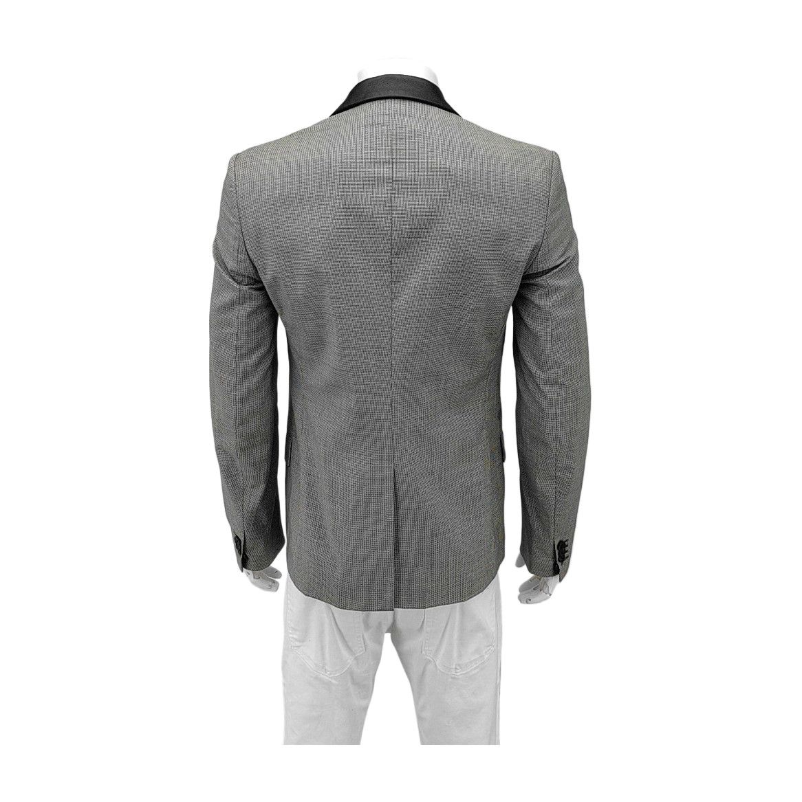 Maison Margiela Maison Margiela Wool Leather Trim Blazer 36R Size 36R - 2 Thumbnail