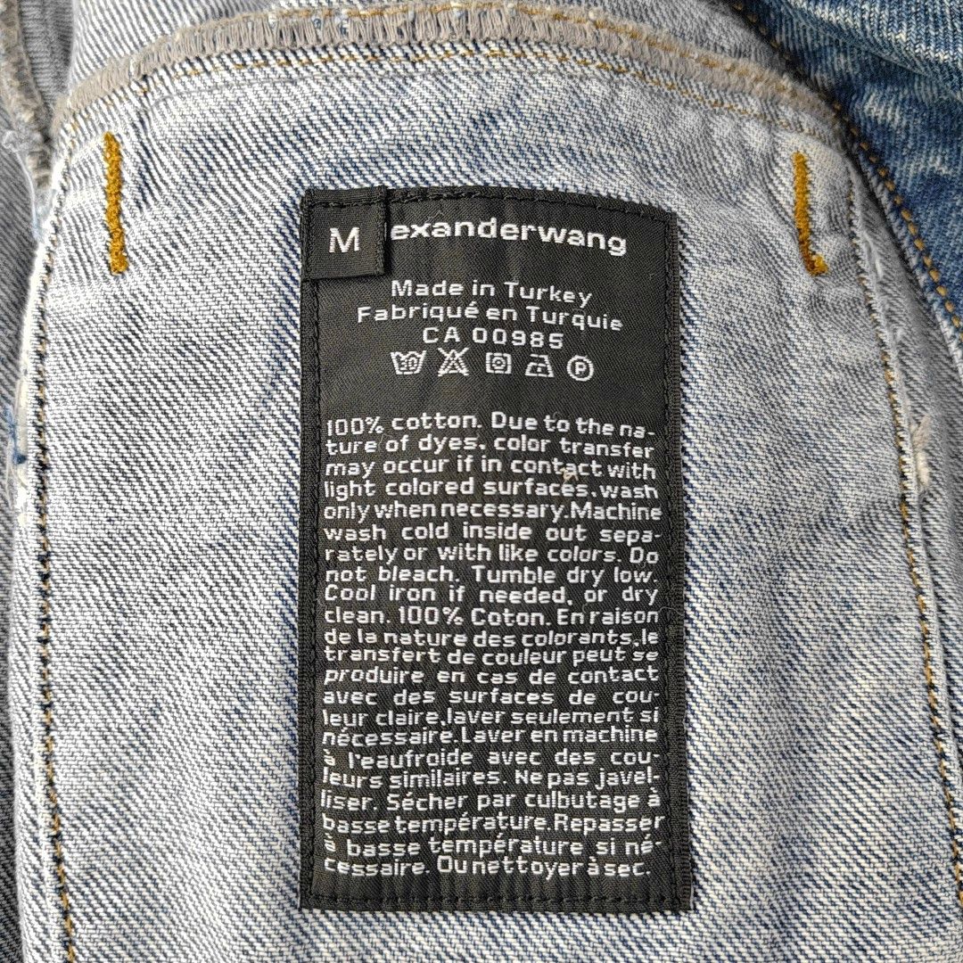 Alexander Wang Alexander Wang Blue Denim Jacket US M Size US M / EU 48-50 / 2 - 3 Thumbnail