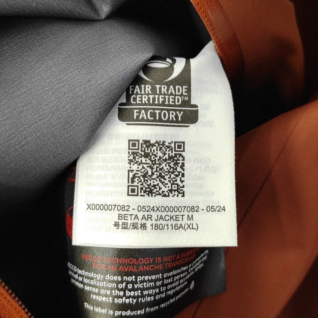 Arc'teryx Arc'teryx Beta AR GORE-TEX Shell Jacket XL Size US XL / EU 56 / 4 - 5 Thumbnail