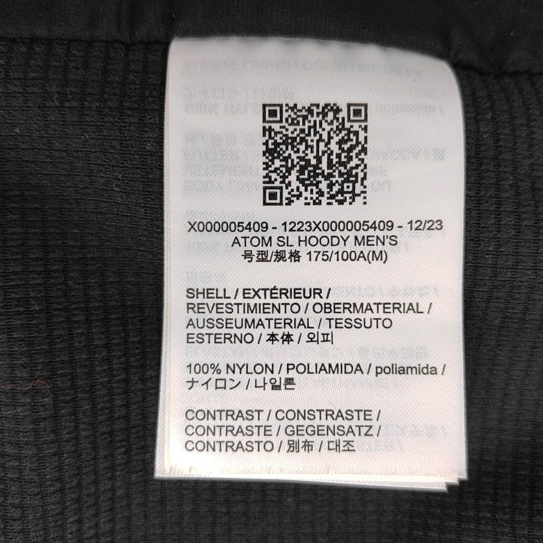 Arc'teryx Arc'teryx Atom SL Insulated Hoody Size M Size US M / EU 48-50 / 2 - 5 Thumbnail