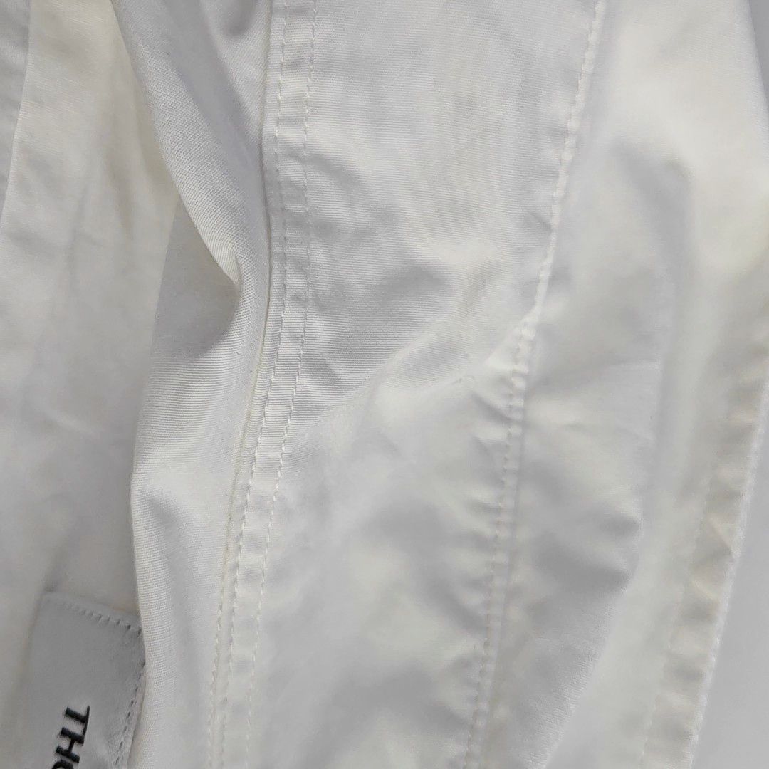 Thom Browne Thom Browne White Cotton Button Down Shirt Size 4 Size US XL / EU 56 / 4 - 6 Thumbnail