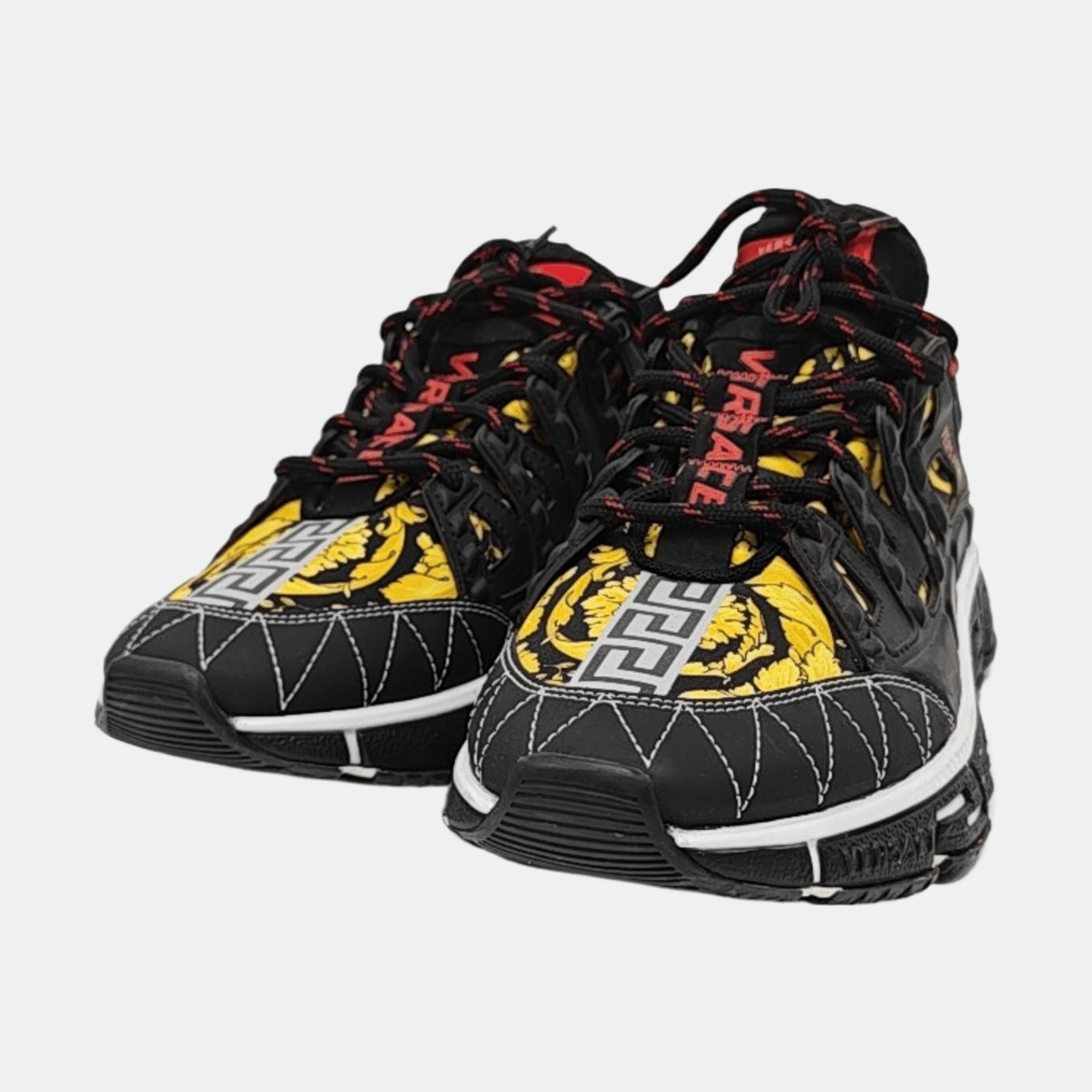 Versace Versace Trigreca Baroque Low-Top Sneakers 42 Size US 9 / EU 42 - 2 Thumbnail