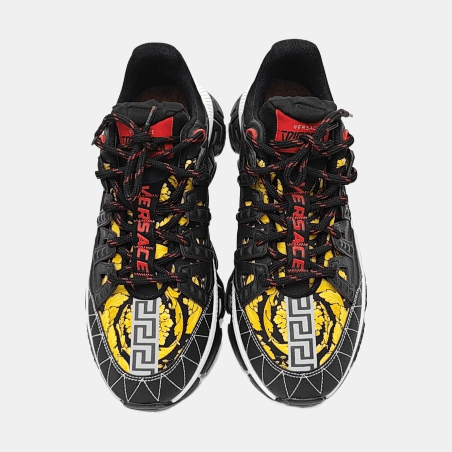 Versace Versace Trigreca Baroque Low-Top Sneakers 42 Size US 9 / EU 42 - 3 Thumbnail