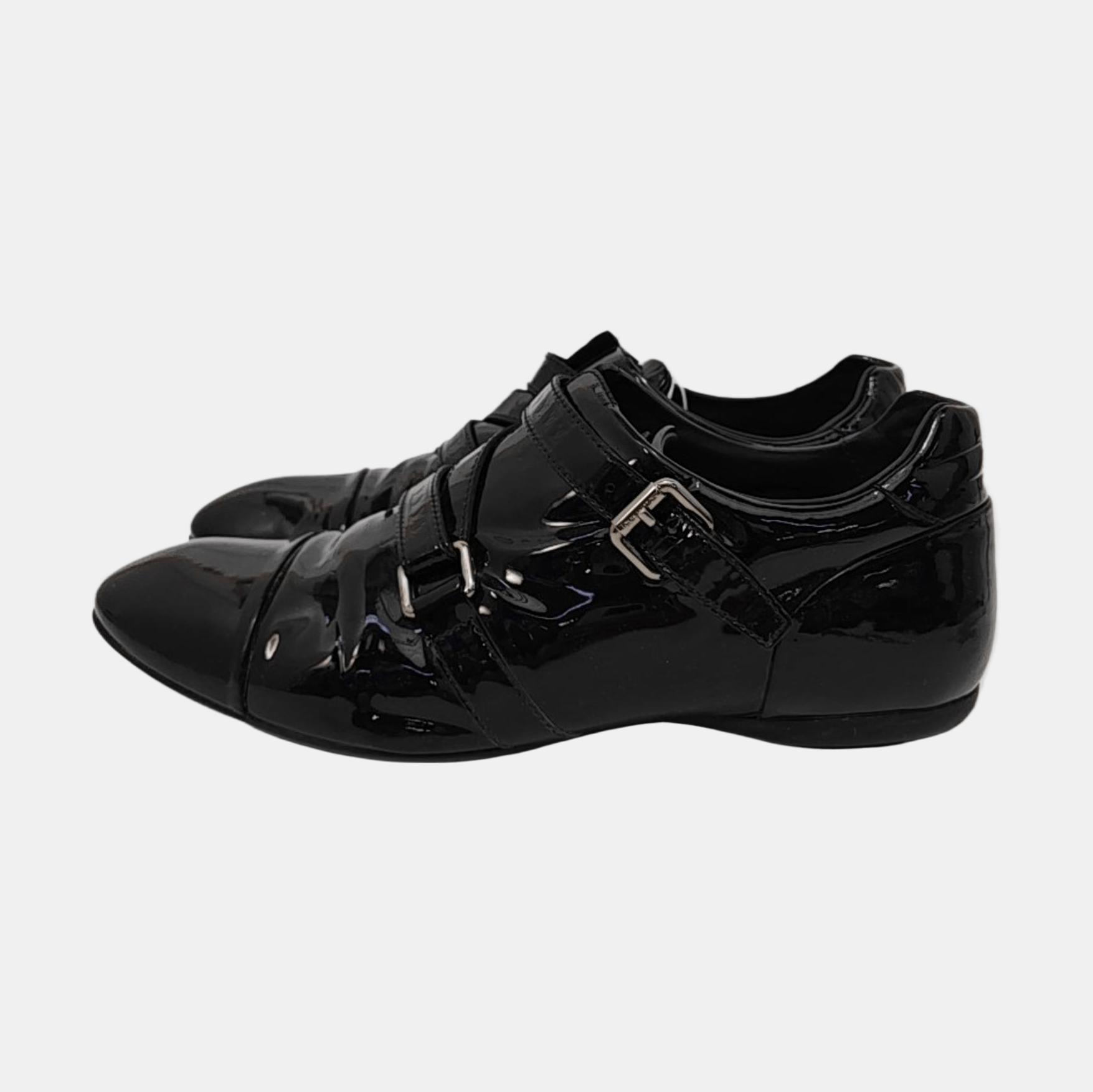 Louis Vuitton Louis Vuitton Patent Monk Strap Shoes Size 5.5 Size US 5.5 / EU 38 - 6 Thumbnail