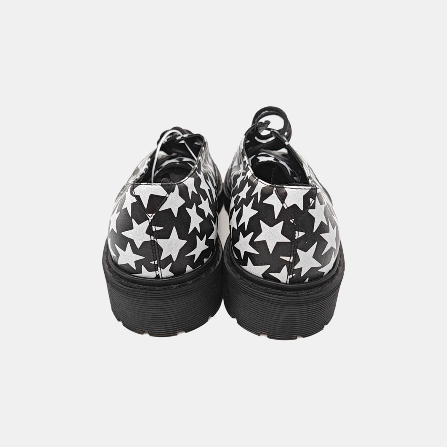 Saint Laurent Paris Saint Laurent Star Print Leather Derby Shoes 41.5 Size US 8.5 / EU 41-42 - 4 Thumbnail