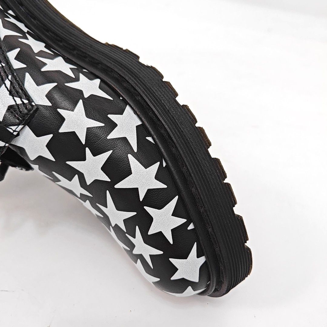 Saint Laurent Paris Saint Laurent Star Print Leather Derby Shoes 41.5 Size US 8.5 / EU 41-42 - 7 Thumbnail