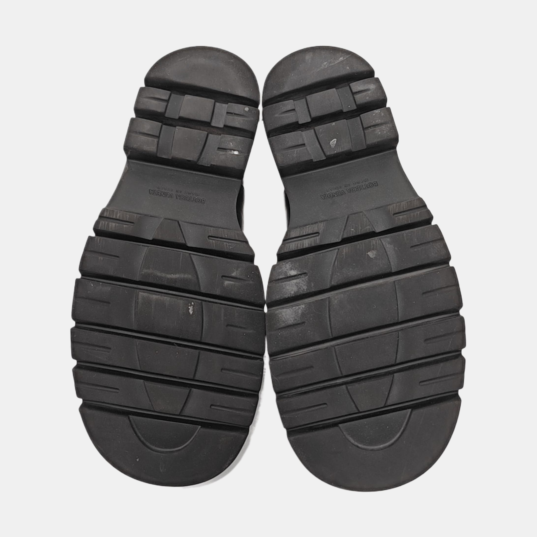 Bottega Veneta Bottega Veneta Black Leather Lug Sole Boots 41.5 Size US 8.5 / EU 41-42 - 5 Thumbnail