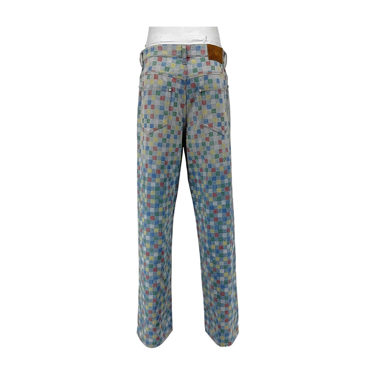 Louis Vuitton Louis Vuitton Multi Color Damier Jeans 31 Size US 31 - 2 Thumbnail