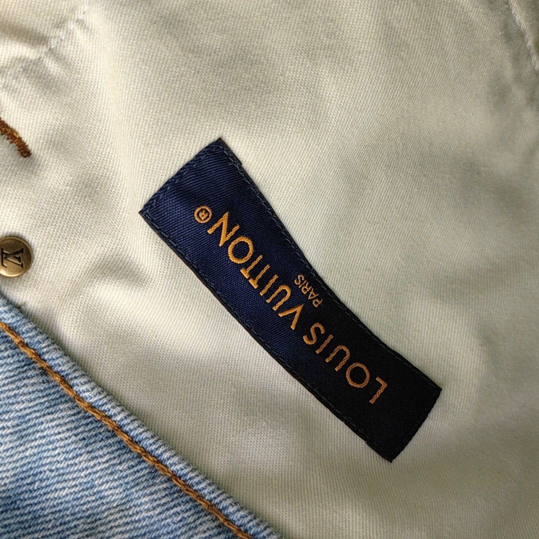 Louis Vuitton Louis Vuitton Multi Color Damier Jeans 31 Size US 31 - 8 Thumbnail