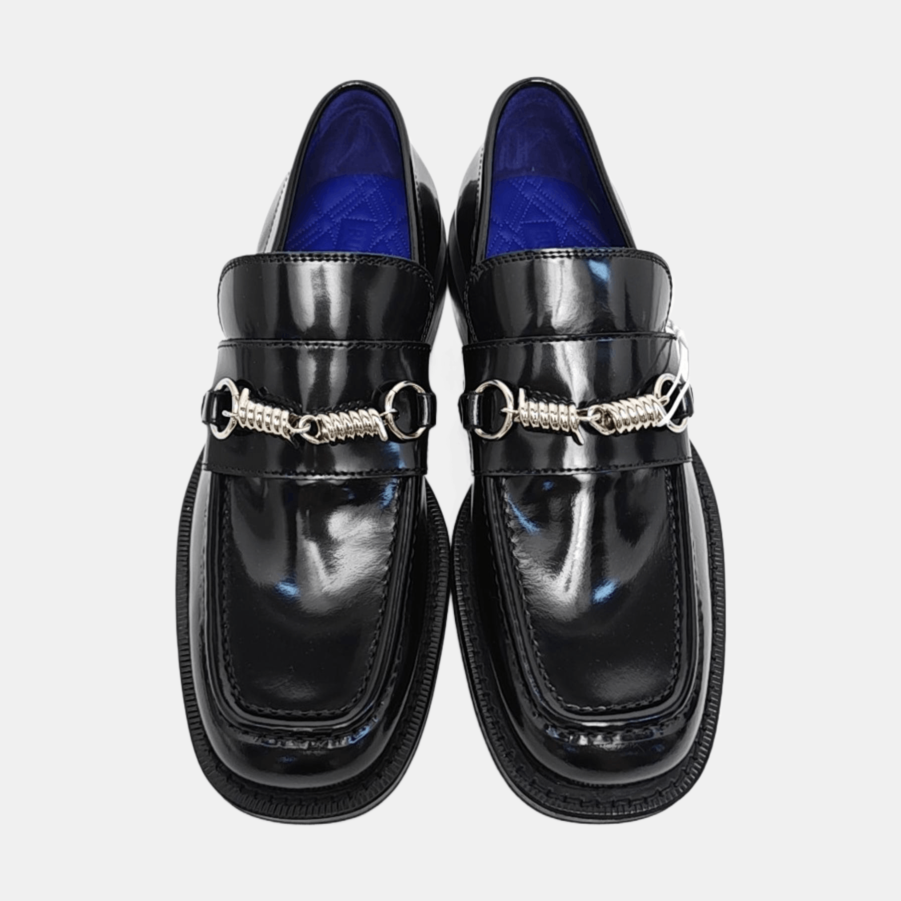 Burberry Burberry Hardware Detail Leather Loafers EU 39 Size US 6 / EU 39 - 3 Thumbnail