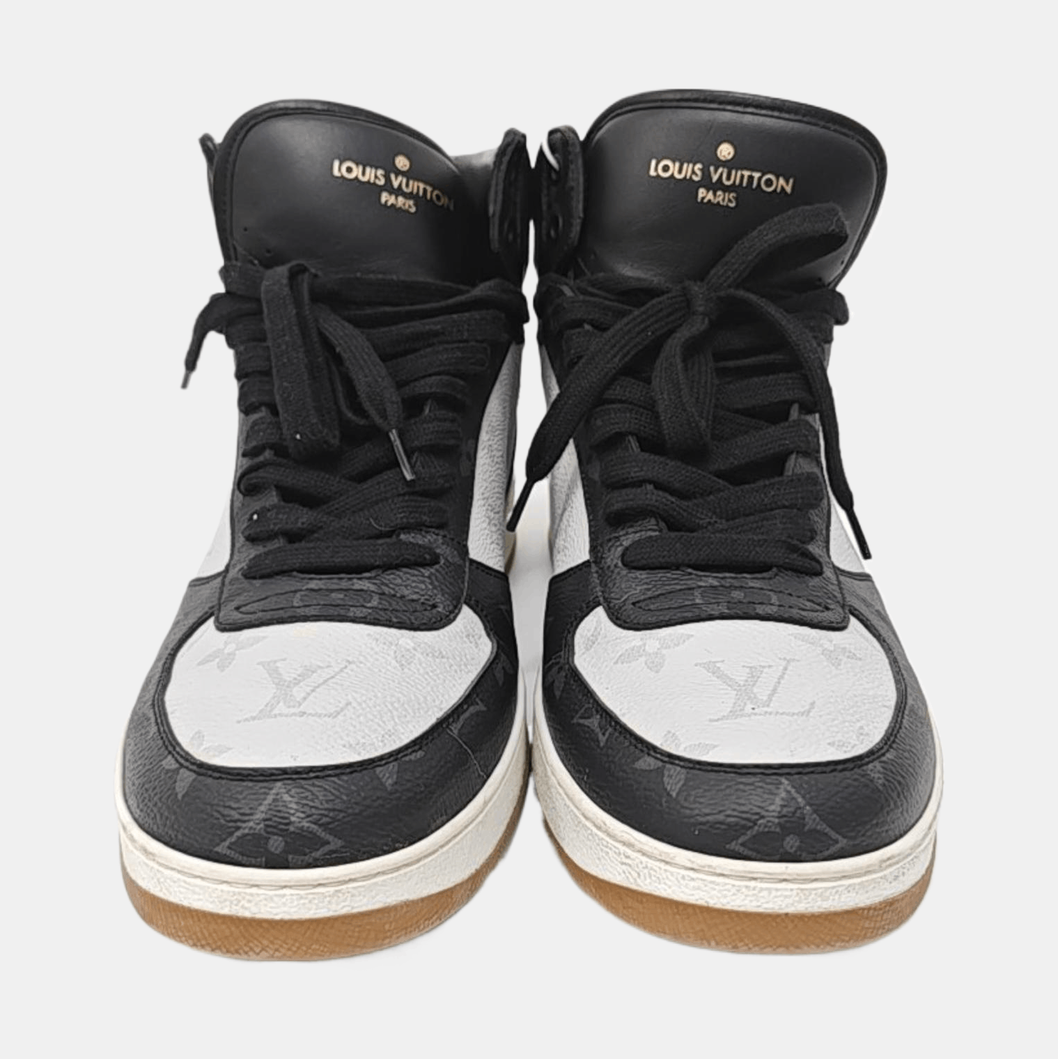 Louis Vuitton Louis Vuitton Monogram Hi-Top Sneakers Size 7.5 Size US 7.5 / EU 40-41 - 3 Thumbnail