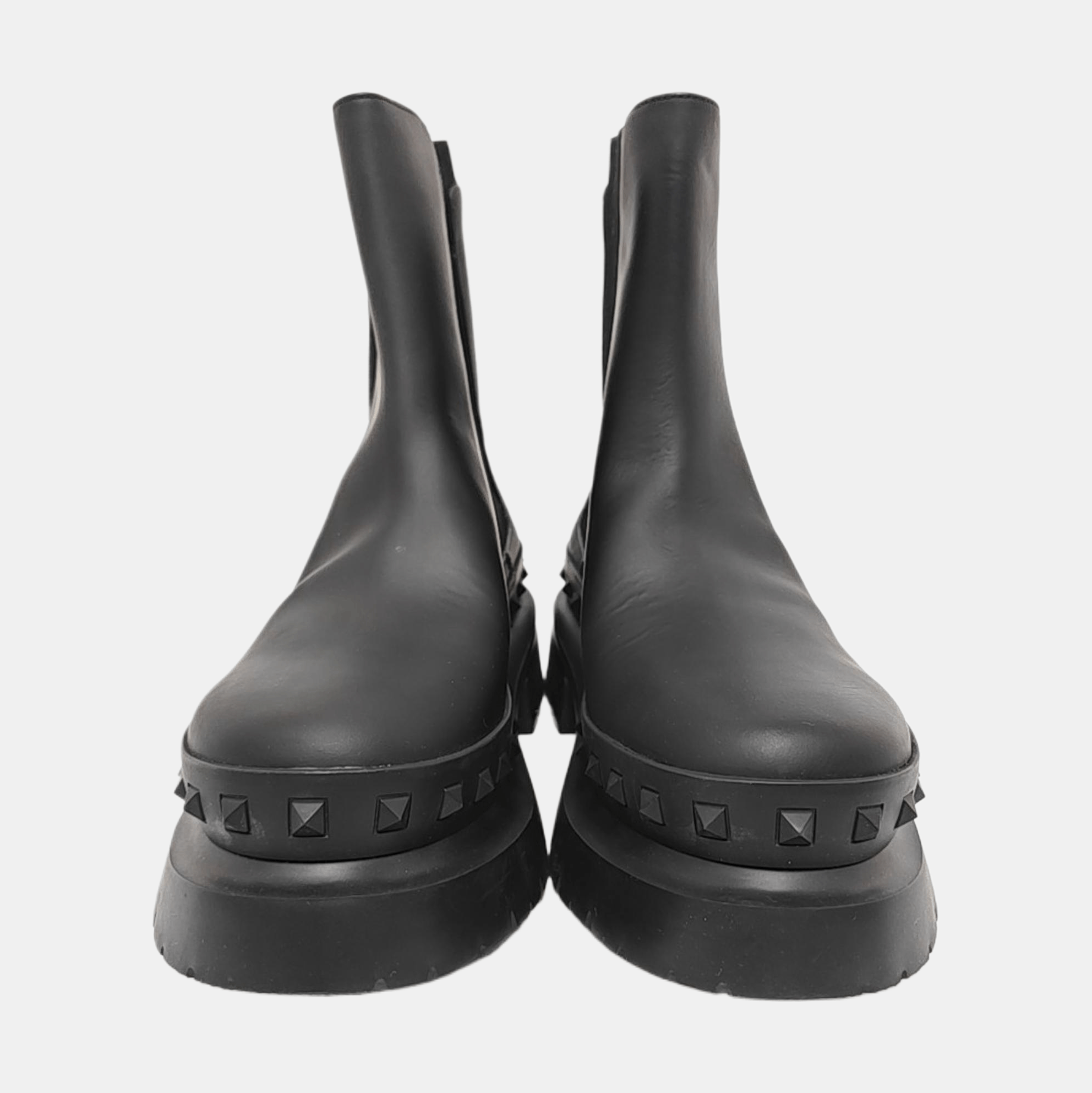 Valentino Valentino Studded Platform Chelsea Boots EU 41.5 Size US 8.5 / EU 41-42 - 3 Thumbnail