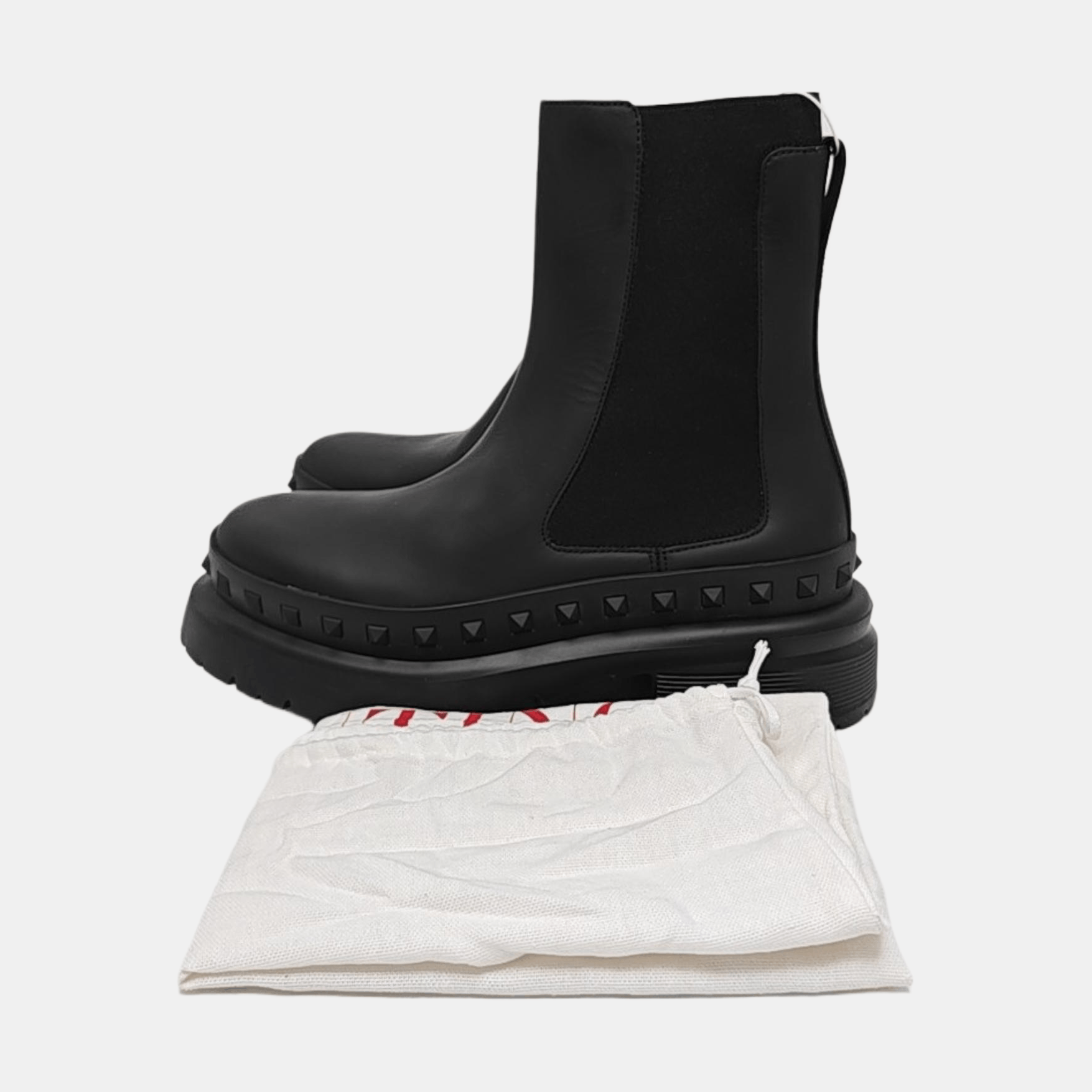 Valentino Valentino Studded Platform Chelsea Boots EU 41.5 Size US 8.5 / EU 41-42 - 6 Thumbnail