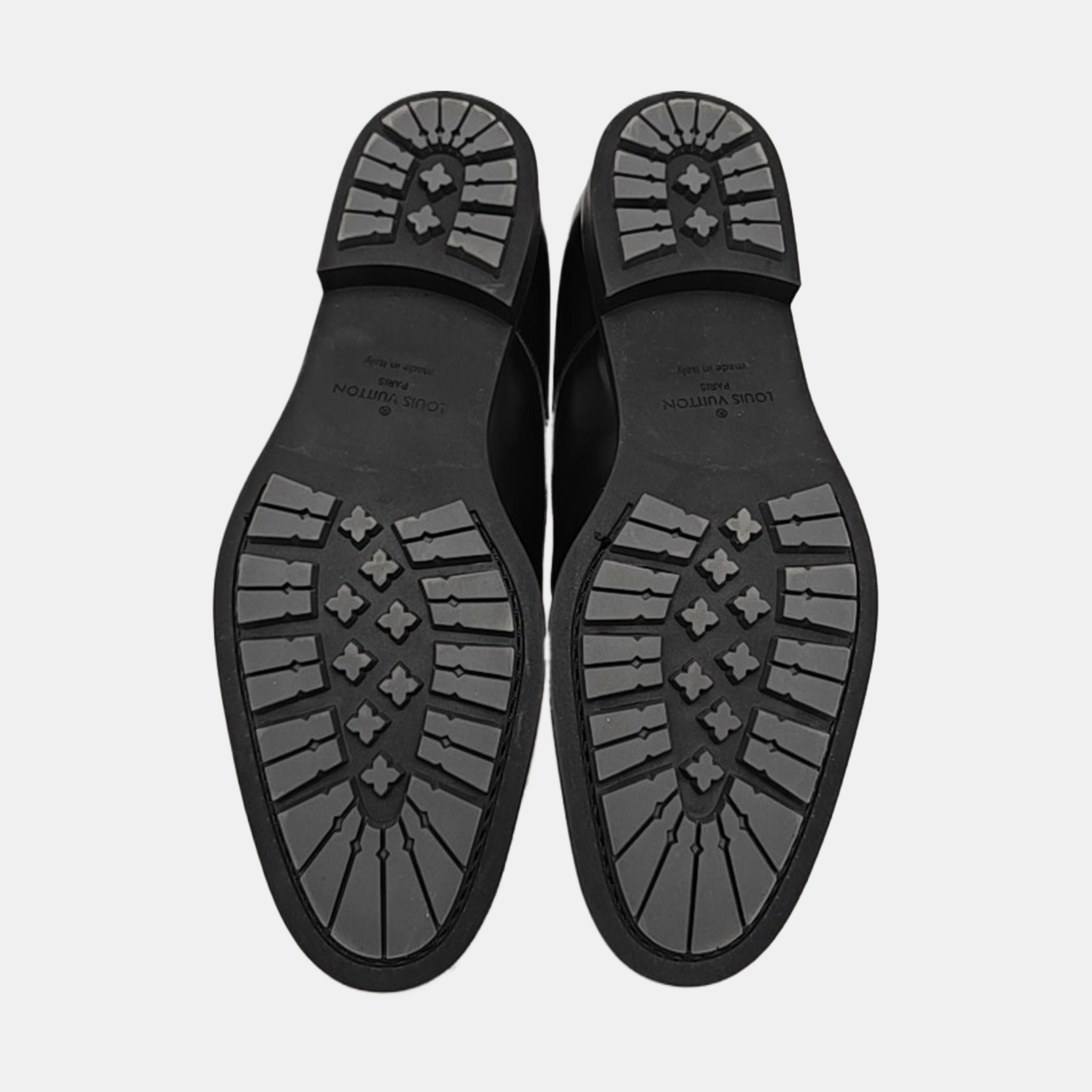Louis Vuitton Louis Vuitton Black Leather Logo Derbies Size 41.5 Size US 8.5 / EU 41-42 - 5 Thumbnail