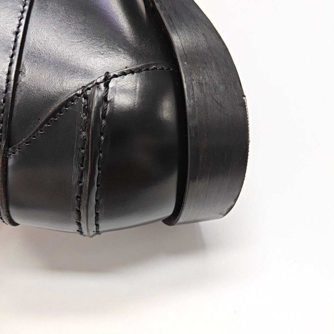 Prada Prada Black Leather Penny Loafers 40 Size US 7 / EU 40 - 8 Thumbnail