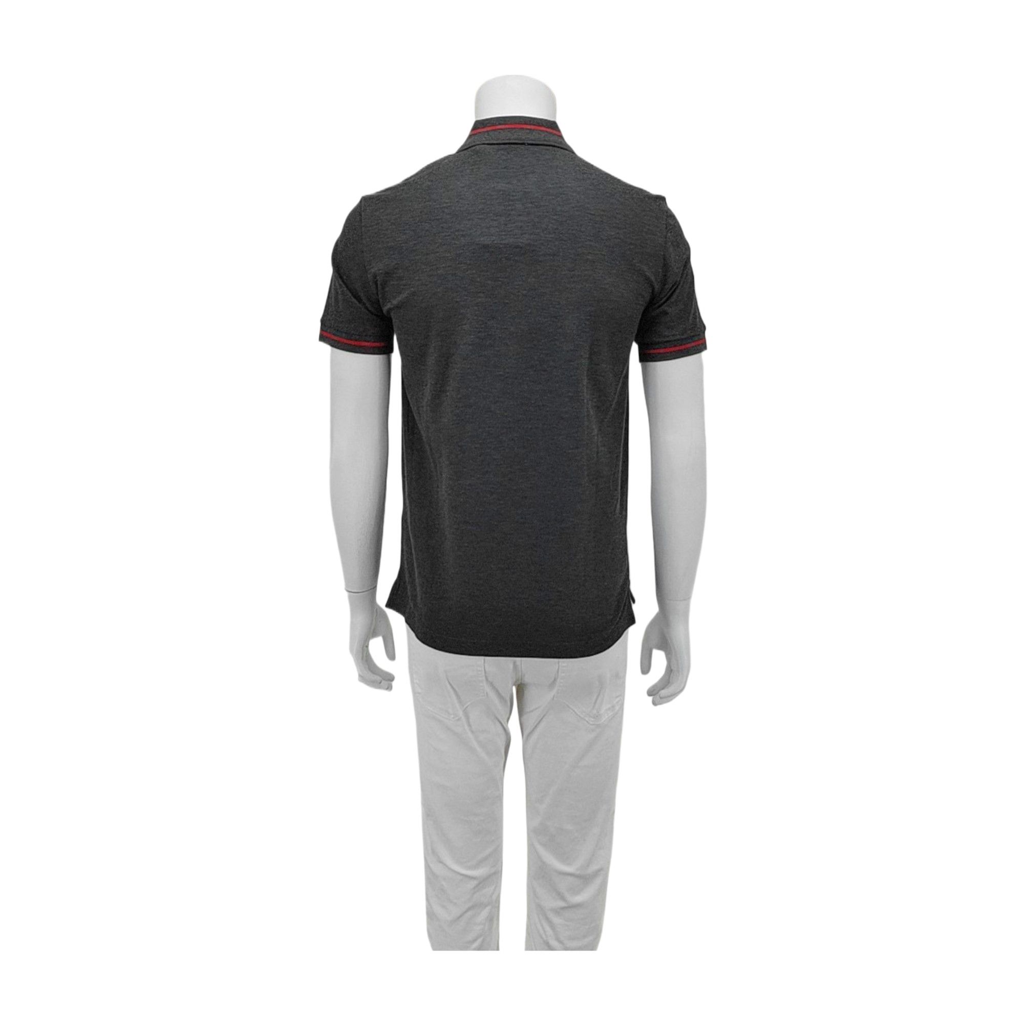 Burberry Burberry Red Stripe Charcoal Polo Size S Size US S / EU 44-46 / 1 - 2 Thumbnail