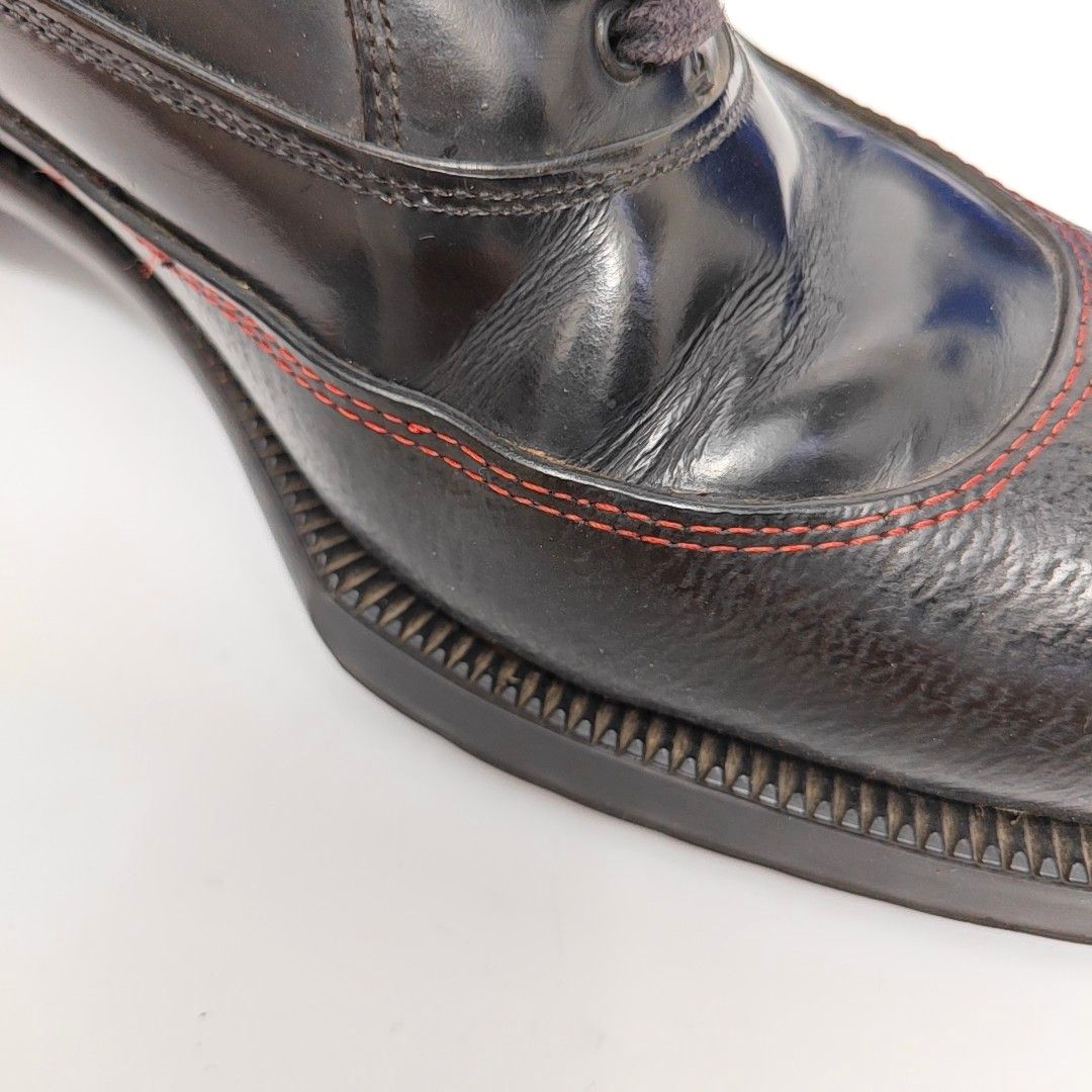 Prada Prada Contrast Stitch Leather Derby Shoes US 11 Size US 11 / EU 44 - 10 Thumbnail