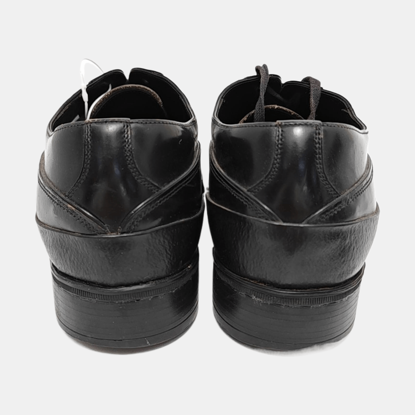 Prada Prada Contrast Stitch Leather Derby Shoes US 11 Size US 11 / EU 44 - 4 Thumbnail