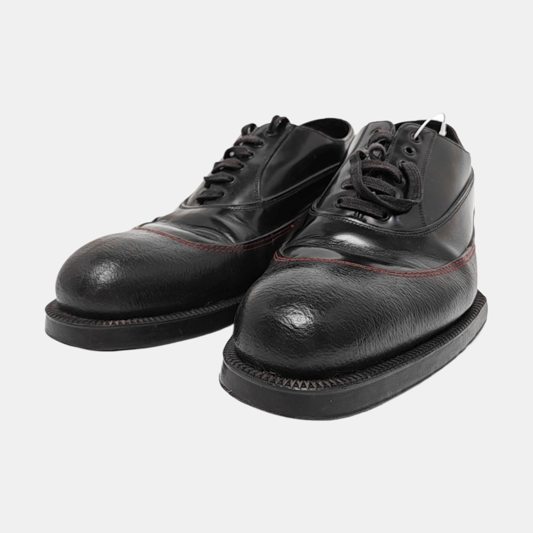 Prada Prada Contrast Stitch Leather Derby Shoes US 11 Size US 11 / EU 44 - 2 Thumbnail