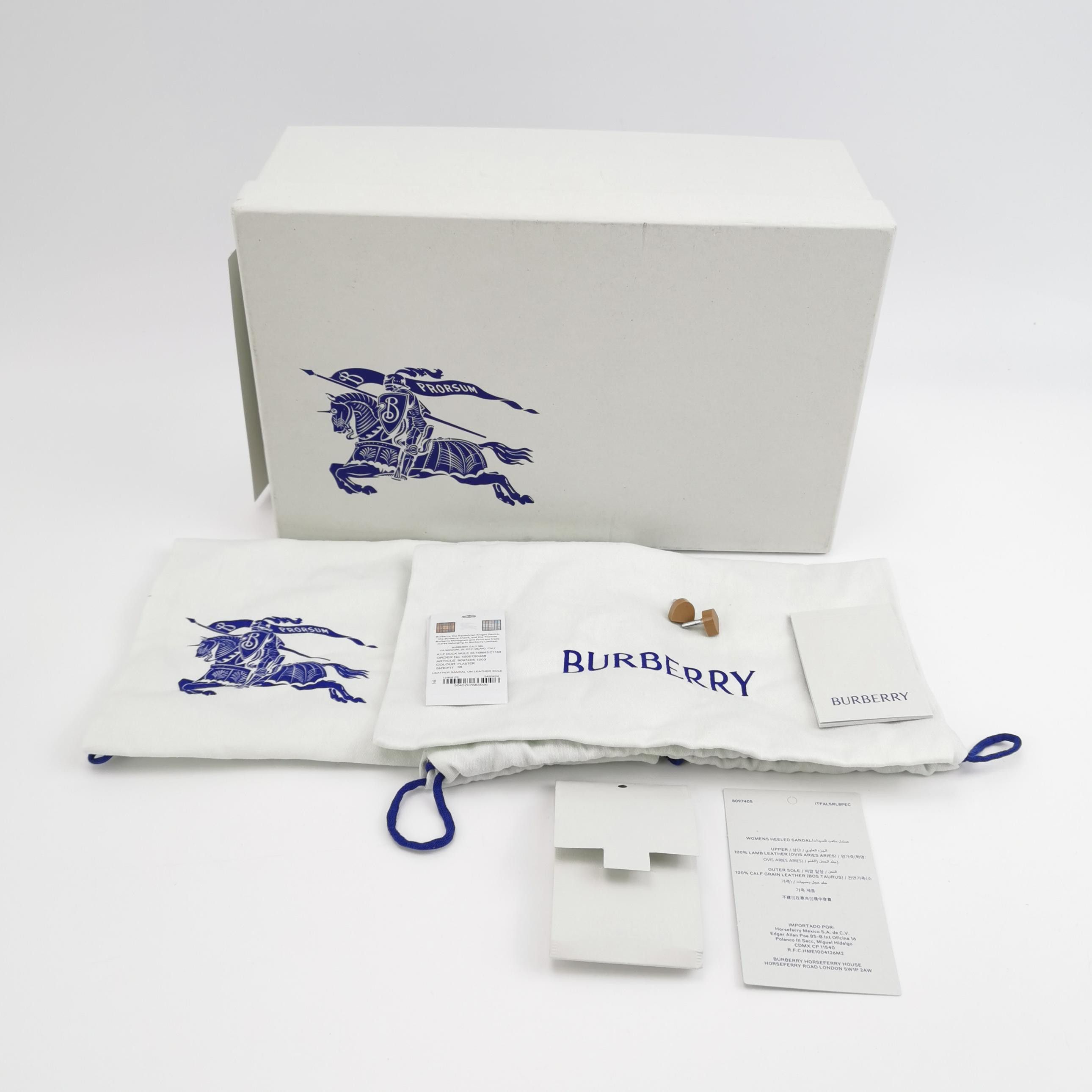 Burberry Burberry Women 6 Sandals Size US 6 / IT 36 - 6 Thumbnail