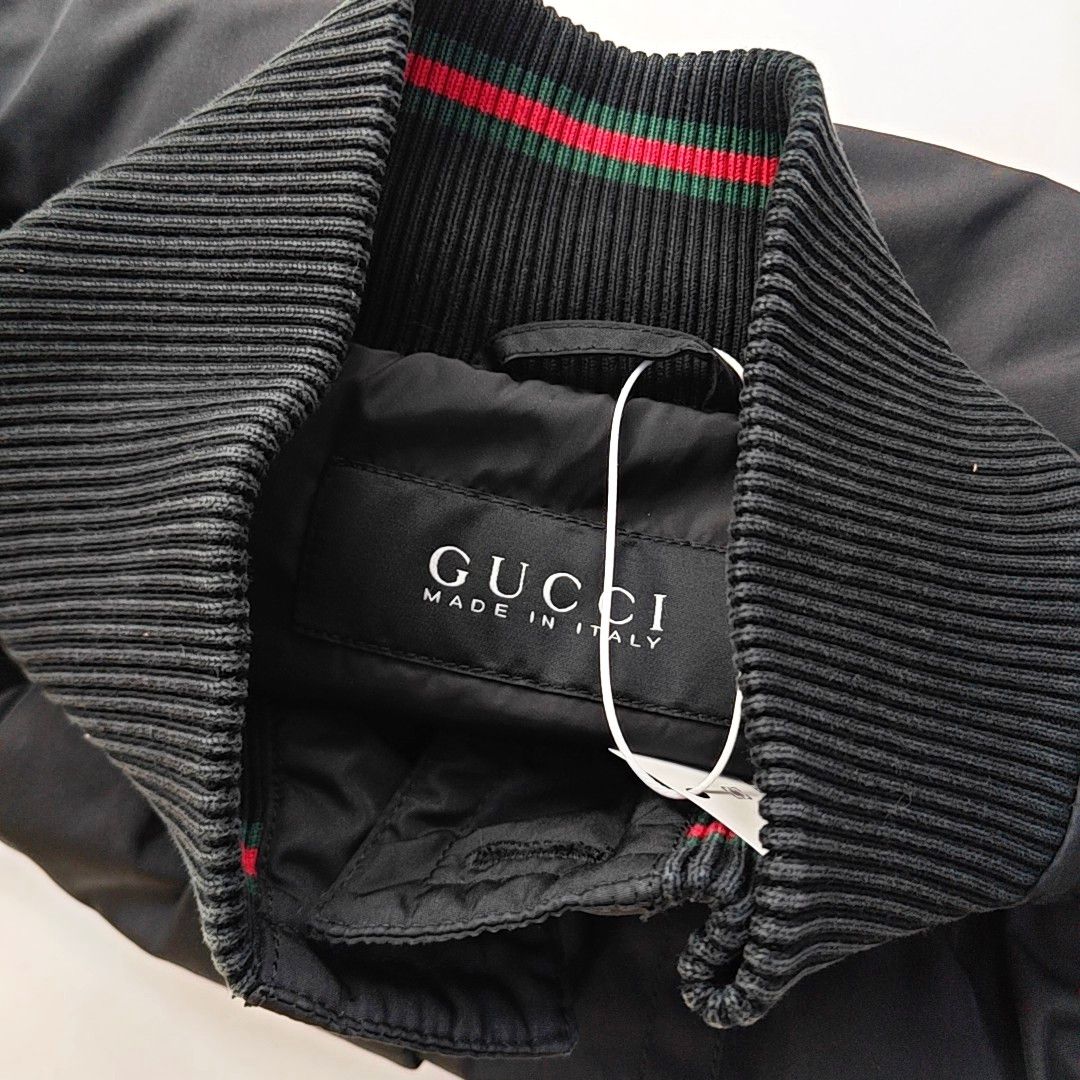 Gucci Gucci Web Detail Bomber Jacket Size 48 Size US M / EU 48-50 / 2 - 6 Thumbnail