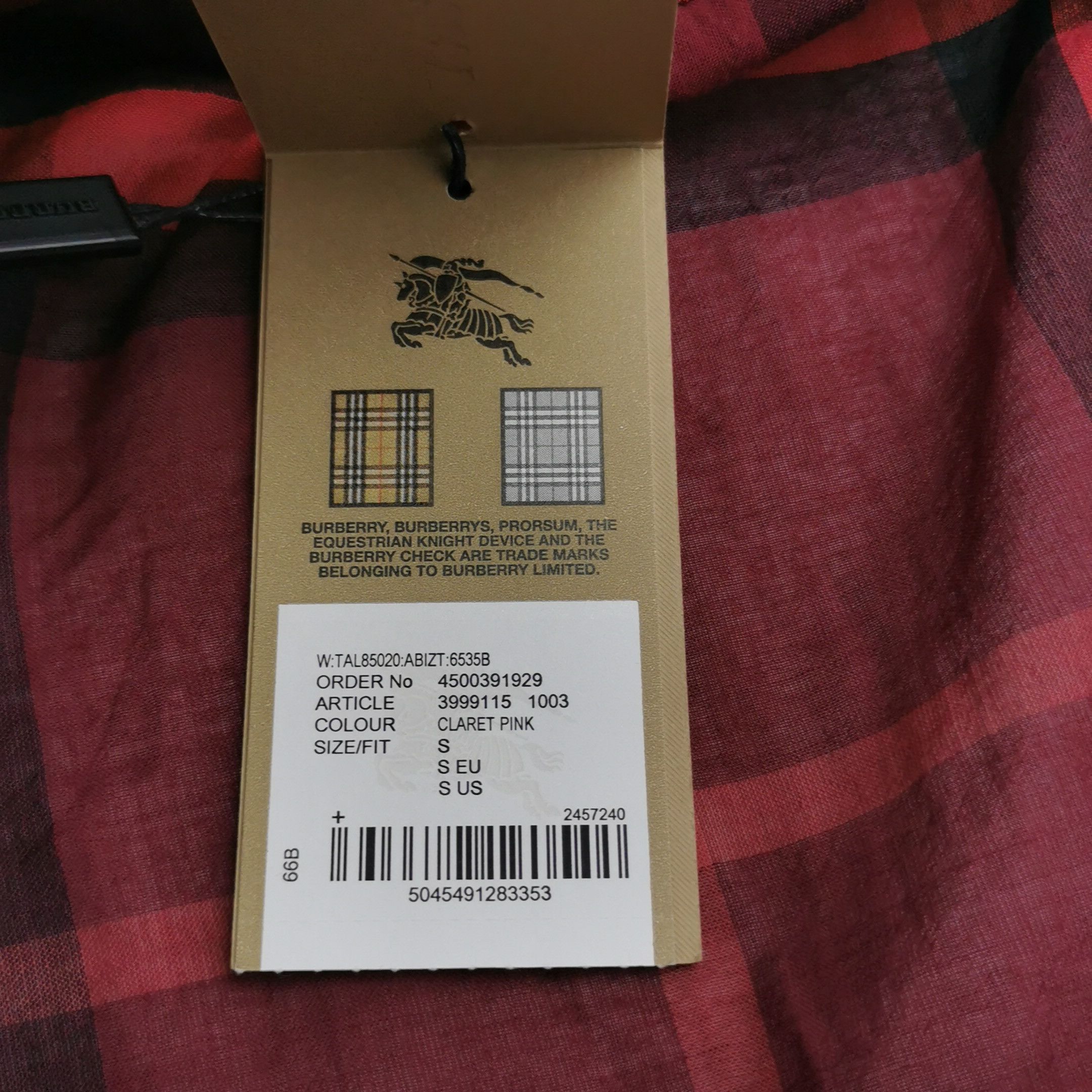Burberry Burberry Women s Button Ups Size S / US 4 / IT 40 - 8 Thumbnail