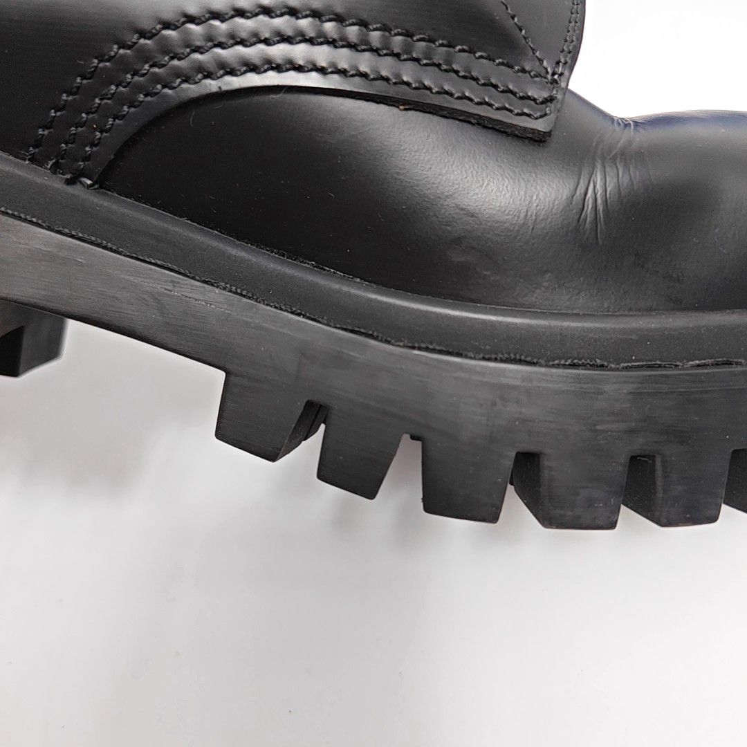 Balenciaga Balenciaga Leather Lug Sole Boots 39 Size US 6 / EU 39 - 9 Thumbnail