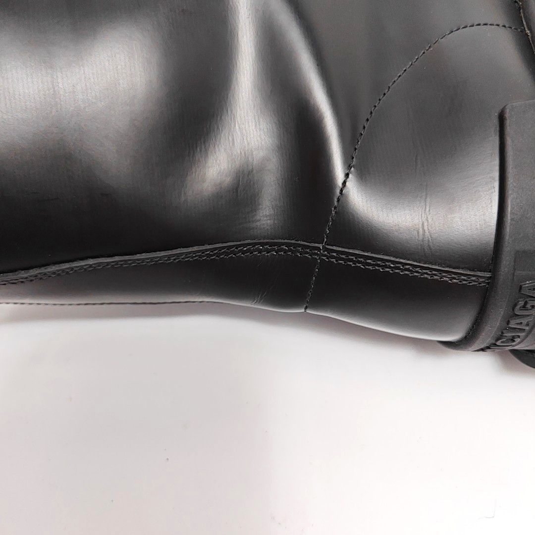Balenciaga Balenciaga Leather Lug Sole Boots 39 Size US 6 / EU 39 - 11 Thumbnail