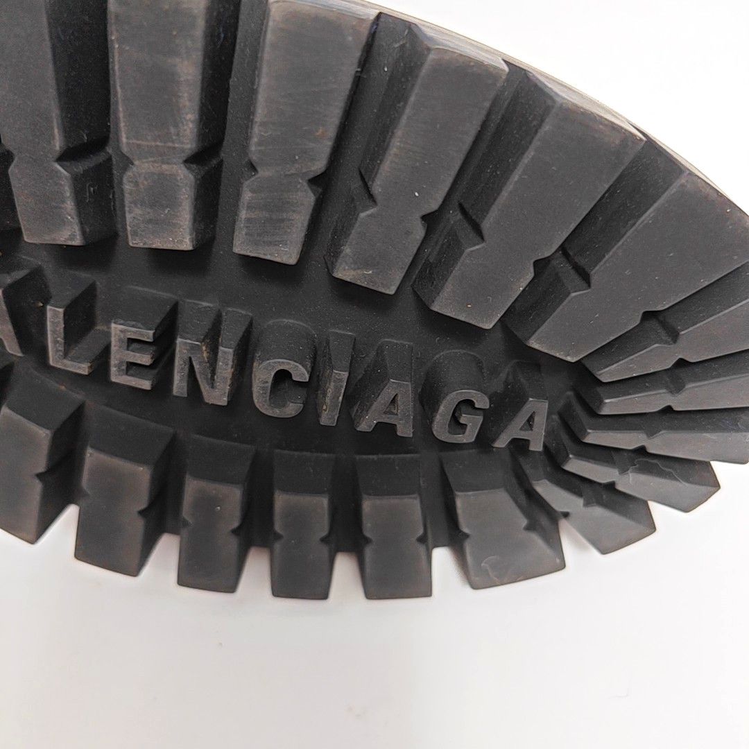 Balenciaga Balenciaga Leather Lug Sole Boots 39 Size US 6 / EU 39 - 12 Thumbnail